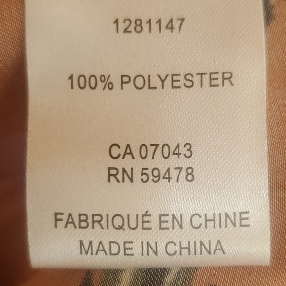 Rachel Zoe Boho Salmon & Black Botanical Print Maxi Skirt Size Small - Picture 8 of 10